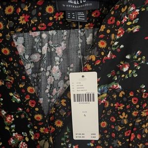 Anthropologie - Maeve floral drop waist shirt dress - BNWT